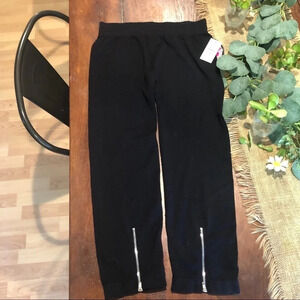 Cropped Zipper leggings